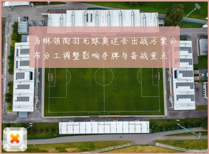 马琳领衔羽毛球奥运会出战方案公布分工调整影响夺牌与备战重点