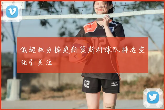 俄超积分榜更新莫斯科球队排名变化引关注
